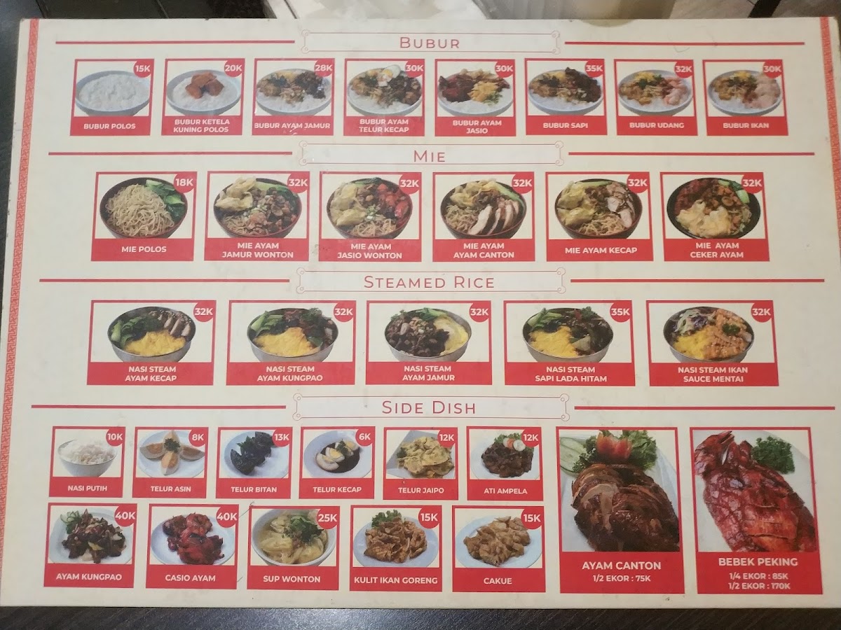 Ayam Goreng Asli Pemuda Cab. Manyar Menu - Image 2